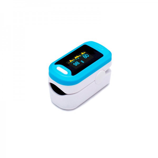 Digitales tragbares Pulsoximeter: Mit integriertem Sensor zur Messung der Sauerstoffsättigung im Blut und Herzpuls (ohne Hülle)