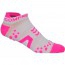 Final Season Angebot - Compressport Pro Racing Socken V2 Run Low Cut - Ultra Low Technical Socken - Weiß-Pink