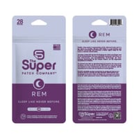 REM Super Patch – Packung mit 28 Patches: Nicht-invasive, medikamentenfreie, vibrotaktile Technologie, die einen ausgeglichenen Schlafzyklus unterstützen kann