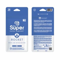 ROCKET Super Patch – Packung mit 28 Patches: Vibrotaktile Stimulation, die die Leistung steigern und die Zufriedenheit mit dem allgemeinen Wohlbefinden verbessern kann