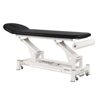 Ecopostural elektrische Trage: Zweiteilige technische weiße Verbindungsstange (207 x 62 cm)