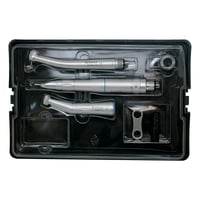 Technoflux II-Gehäuse: Titan-Knopfturbine + Mikromotor + Wechselstrom + PM