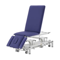 Galley Coinfycare Elektrische Massageliege: Sieben Abschnitte, Dreifachmotor, PU-Polsterung und klappbare Armlehnen für professionelle Ästhetik und Physiotherapie