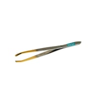 Professionelle Pinzette mit Goldspitze