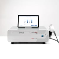 Shockwave 2000 BeautyMed Linie radiale Stoßwellen: Gerät mit pneumatischem Generator für Ästhetik und Physiotherapie mit 107 Programmen