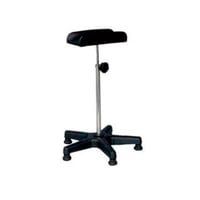 Beinstütze ohne Gelenk: zur Blutentnahme, höhenverstellbar und PVC-Basis