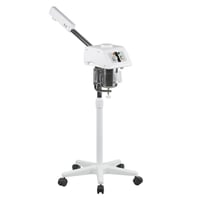 Clear Ozone Facial Steamer: Mit drehbarem Kopf, einstellbarer Höhe und stabiler Basis mit Rädern (0,9 Liter Fassungsvermögen) Clear Ozone Facial Steamer: Mit drehbarem Kopf, einstellbarer Höhe und stabiler Basis mit Rädern (0,9 Liter Fassungsvermögen)