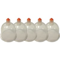 Einweg-Kunststoff-Saugnapf zur Absaugpumpe: Pack 5 Einheiten (Größen verfügbar) Einweg-Kunststoff-Saugnapf zur Absaugpumpe: Pack 5 Einheiten (Größen verfügbar)