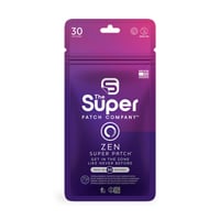 Zen Super Patch – 30er-Packung. VTT 2.0 Vibrotactic-Technologie für Ruhe, Konzentration und mentales Wohlbefinden.