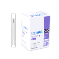 Akupunkturnadel - Chinesischer Typ mit silbernem Griff mit Kopf und Führung (Azimuth Basic+) 500 Stück: Das beste Preis-Leistungs-Verhältnis auf dem Markt