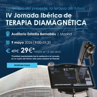 4. Iberische Konferenz für Diamagnetische Therapie (Spanien und Portugal) – 9. Mai 2026 – Auditorium des Bernabéu-Stadions – PRÄSENZVERANSTALTUNG – MADRID 4. Iberische Konferenz für Diamagnetische Therapie (Spanien und Portugal) – 9. Mai 2026 – Auditorium des Bernabéu-Stadions – PRÄSENZVERANSTALTUNG – MADRID