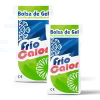 Packung mit 20 Einheiten wiederverwendbarer Wärme-/Kältebeutel (Maße: 13 cm x 27 cm)