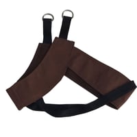 Kinnriemen für die Traktion des Gebärmutterhalses