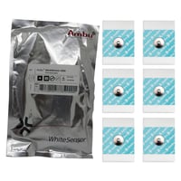 EKG-Überwachungshalterungselektrode - Festes Gel - Erwachsenengröße - 28 mm x 44 mm (Beutel 100 Einheiten)