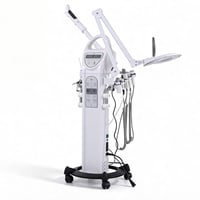 Komplette professionelle multifunktionale ästhetische Ausstattung: Professioneller digitaler 9-in-1-Multifunktionsturm, unverzichtbar für ästhetische Behandlungen