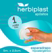 Hypoallergenes Klebeband. Box: 1 Einheit. 5 m x 2,5 mm