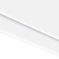 Evaglobe Weiß 5mm 100x100cm