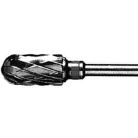 Fräser aus 1672 Wolframkarbid: Grober Abrieb. Ideal für starkes und aggressives Nagelschleifen