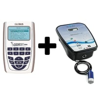 Elite Pack: Genesy 600 Elektrostimulator + Biosonyc 1/3 MHz Tragbarer Ultraschall mit 45 Programmen