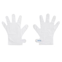 Konvolut von 10 Paar Einweg-Plastikhandschuhen