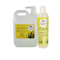 Ideales leitfähiges Gel für Kinesonic-Ultraschall 5 Kg (Flasche mit Spender) + 1 Flasche Kinesonic Gel 500 ml als GESCHENK