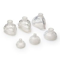 UNIVEN Silikonmasken für sterilisierbare Silikon-Beatmungsbeutel (Größen 2, 3 und 4)