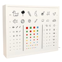 Optotyp zur Sehschärfenbestimmung bei Kindern