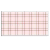 Millimeter-EKG-Papier 80 mm x 20 m x 12 mm (10 Stück)