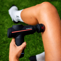 BE IN 02 3D Pro Massagepistole: Heiß- und Kalttherapie, 5 Intensitäten, 5 Köpfe