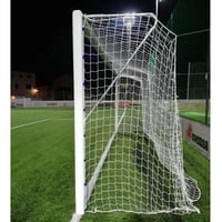 Satz Aluminium-Fußballtore 7 120x100 mm feststehend