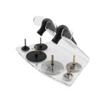 Plexiglashalter für DiaCare 5000 und Tecar Beauty 6000 Zubehör von Globus