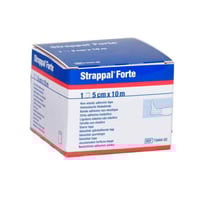 Tape Strappal Forte Bandage 5 cm x 10 Meter: Unelastisches Klebeband