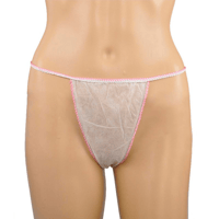 Großer Einweg-Damen-Tanga von Kinefis aus Polypropylen TST (100 Stück)