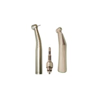 Dentalturbine aus Titan mit Licht + Multiflex-Winkelstück