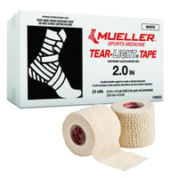 Mueller Tear-Light Tape® Weiße, reißbare elastische Pflaster, Schachtel - Verschiedene Größen Mueller Tear-Light Tape® Weiße, reißbare elastische Pflaster, Schachtel - Verschiedene Größen