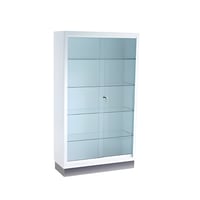 Vorraumvitrine aus emailliertem Stahl (160 x 35 x 90) Vorraumvitrine aus emailliertem Stahl (160 x 35 x 90)