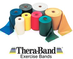 Rollen des Thera-Band Grandes (45,7 Meter)