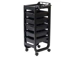 Hilfsmöbel und Wagen für Friseure