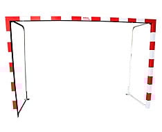 Goal und Football-Hall und Handball-Ausrüstung