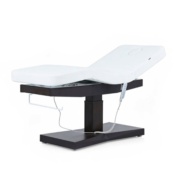 ULNA PLUS elektrische Massageliege mit 3 Motoren und Holzfuß