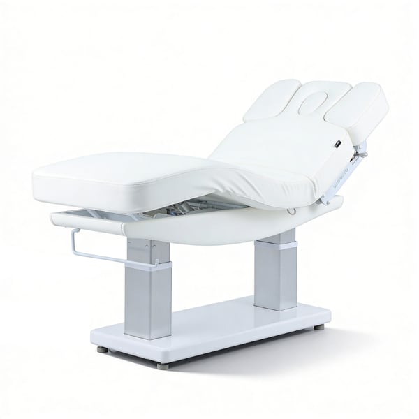 TENSOR PLUS Elektrisches Whirlpoolbett mit 4 Motoren, Heizung und LED-Beleuchtung