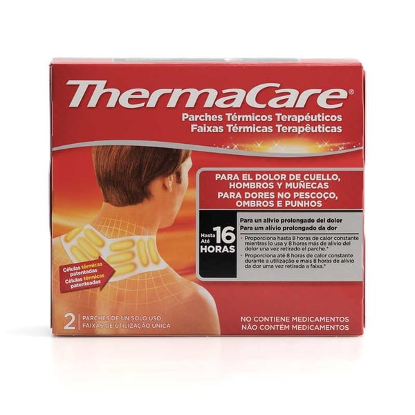 Thermacare Nacken und Schulter: Therapeutische Wärmepflaster gegen Nacken-, Schulter- und Handgelenkschmerzen (2er-Pack)