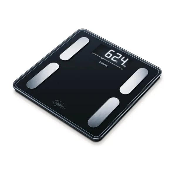Beurer BF-400 Diagnostikwaage mit BMI und Ganzkörperanalyse, mit einer Kapazität von bis zu 200 kg