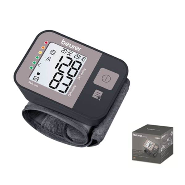 Beurer BC1R Vital+ Handgelenk-Blutdruckmessgerät: Mit automatischer Messung, Arrhythmie-Erkennung und farbcodierter Risikoanzeige