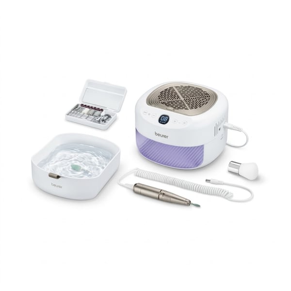 3-in-1 Maniküre-Set: Beurer MP-200 Studio Nails Pro mit UV-Lampe und Staubsauger