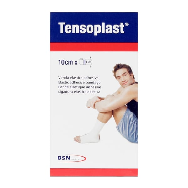 Tensoplast 10 cm x 4,5 Meter: Elastische Klebebinde