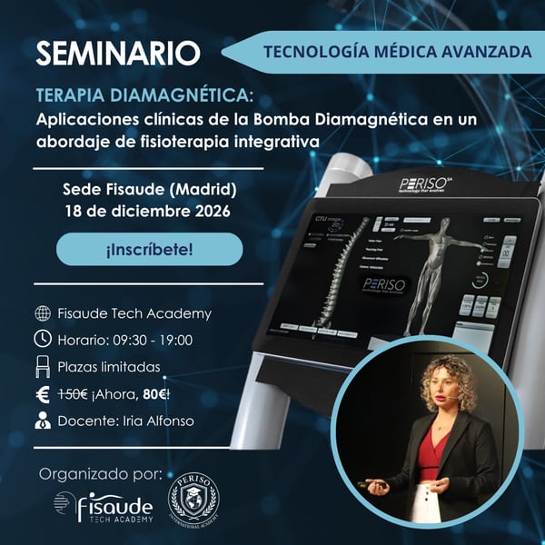 DIAMAGNETISCHE THERAPIE. Seminar: Klinische Anwendungen der diamagnetischen Pumpe in einem integrativen physiotherapeutischen Ansatz – Präsenzveranstaltung – Freitag, 18. Dezember 2026