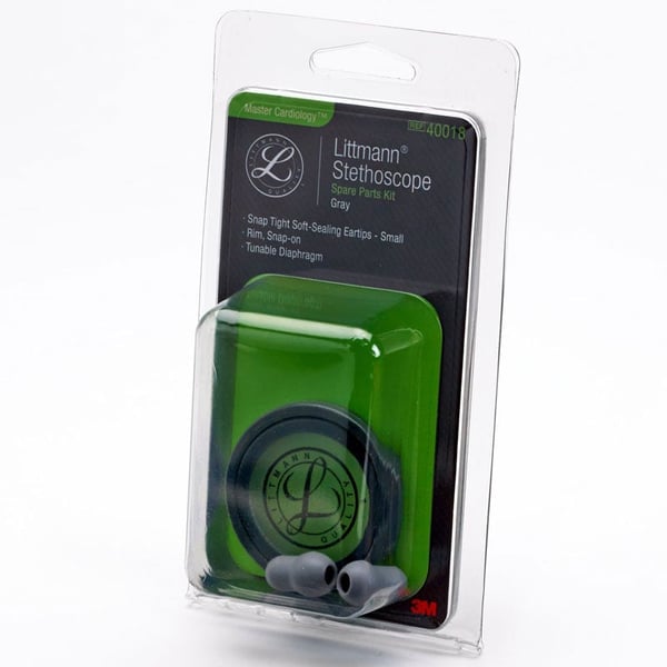 Grau Kit Ersatzteile Littmann Stethoskop Master Cardiology, Farbe