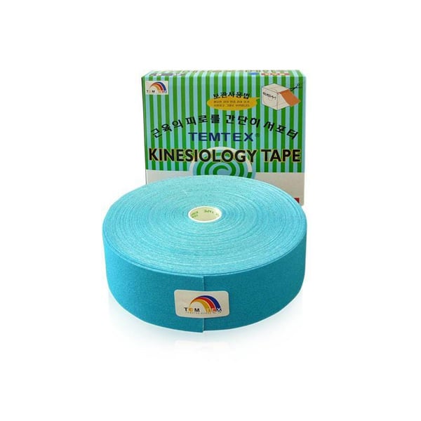 Neuromuskuläre Bandage Temtex blaue Farbe (5cm X 32m)