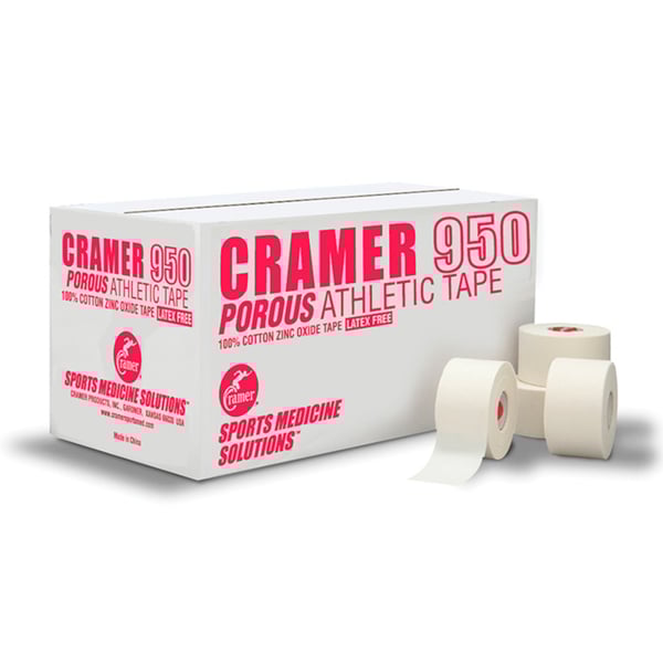 Cramer Tape 950 3,8 cm x 13,5 m: Hochwertiger, unelastischer Klebeverband (Karton mit 32 Stück)